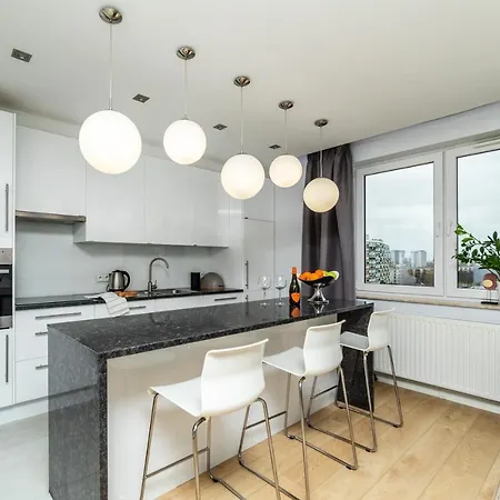 Apartament Modern W Albatross Towers Danzig Exterior foto