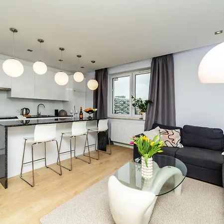 Apartament Modern W Albatross Towers Danzig Exterior foto