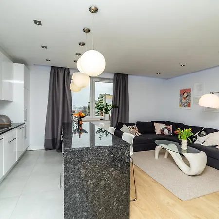 Apartament Modern W Albatross Towers Danzig Exterior foto