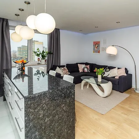 Apartament Modern W Albatross Towers Danzig Exterior foto