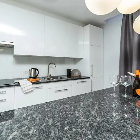 Apartament Modern W Albatross Towers Danzig Exterior foto
