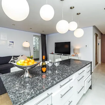 Apartament Modern W Albatross Towers Danzig Exterior foto
